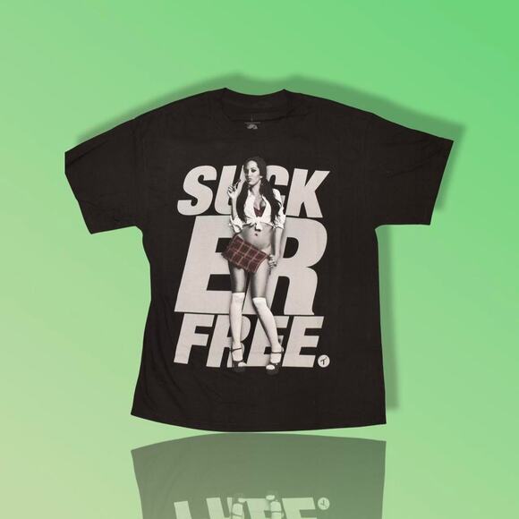 The Sucker Free Black Shirt by Two in the Shirt (T.I.T.S.) in Large - Picture 4 of 6